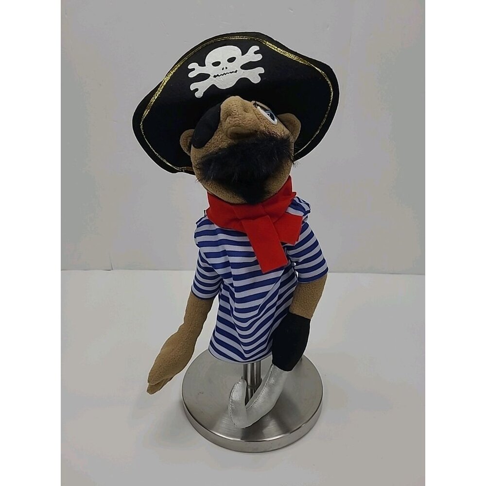 Melissa & Doug Pirate Puppet Plush Hook Hand 15 Inch - Picture 2 of 5